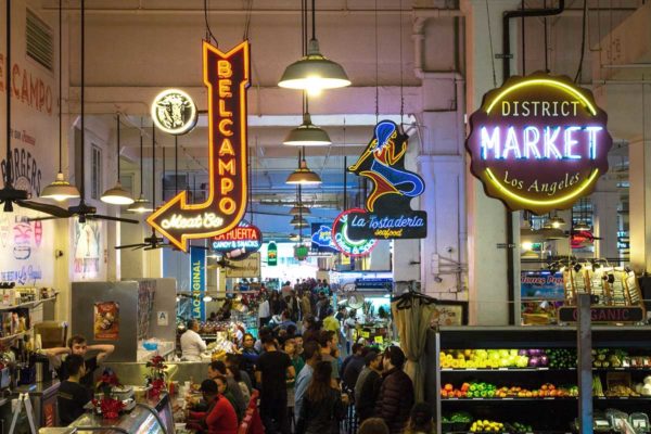 Grand Central Market in Los Angeles