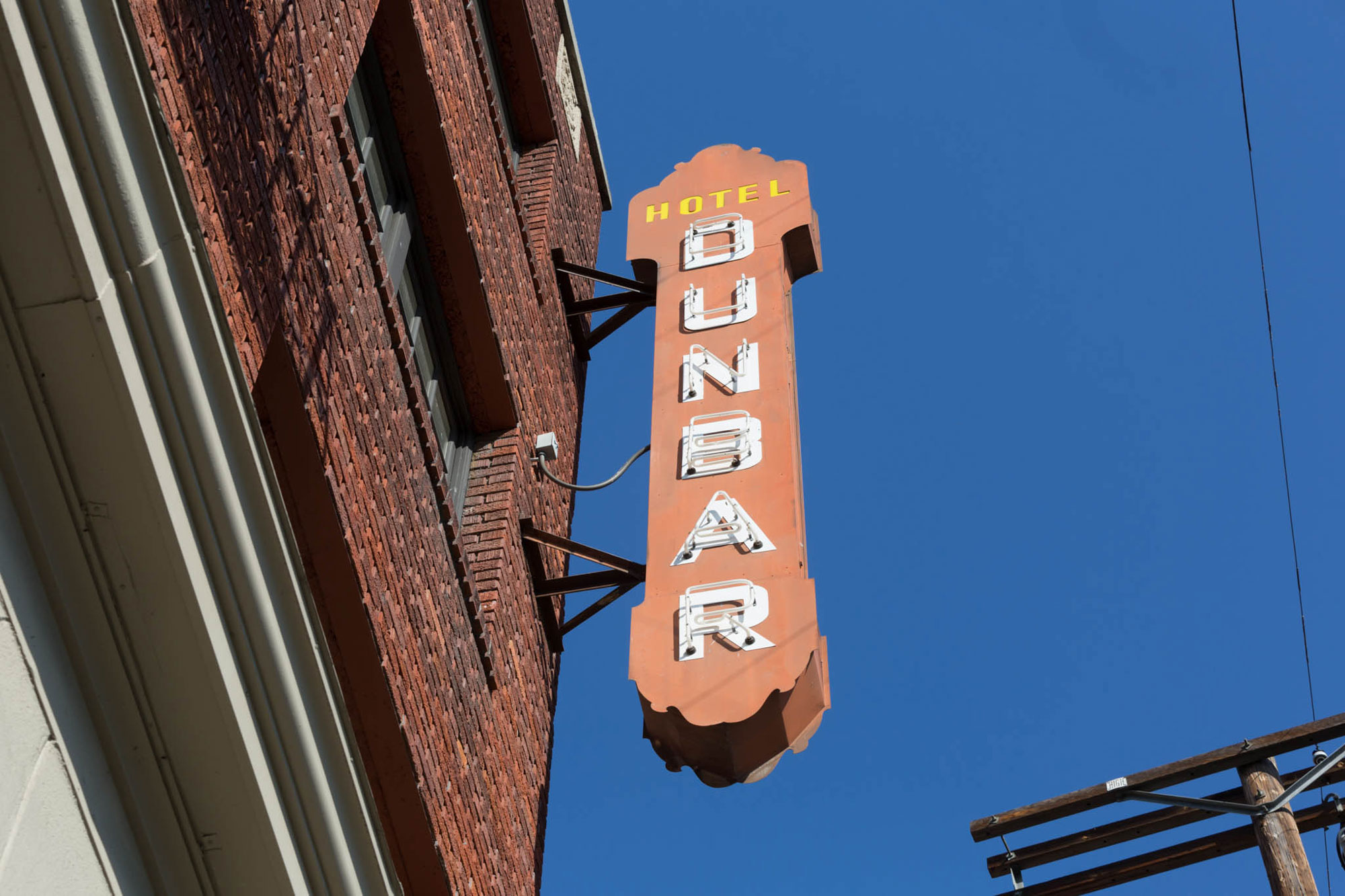 The beautiful Dunbar Hotel along Angels Walk Central Avenue.